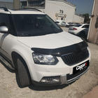 Skoda Yeti 2009-2017 рр. Дефлектор капота 2013+ (EuroCap) фото 1