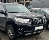 Toyota Land Cruiser Prado 150 2009-2023 рр. Дефлектор капота 2017+ (SIM) фото 4