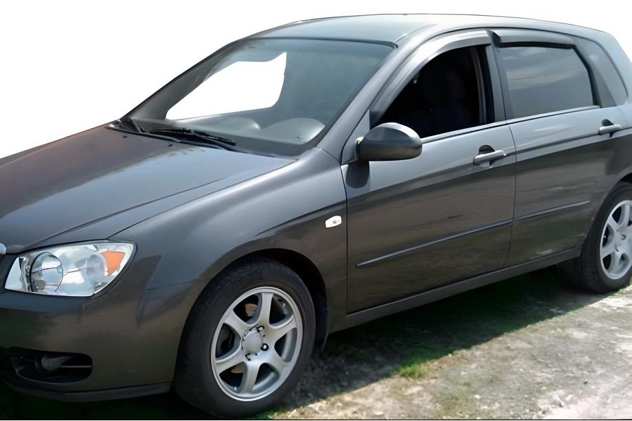 Kia Cerato 1 2004-2009 рр. Вітровики SD (4 шт, HIC) Фото 1
