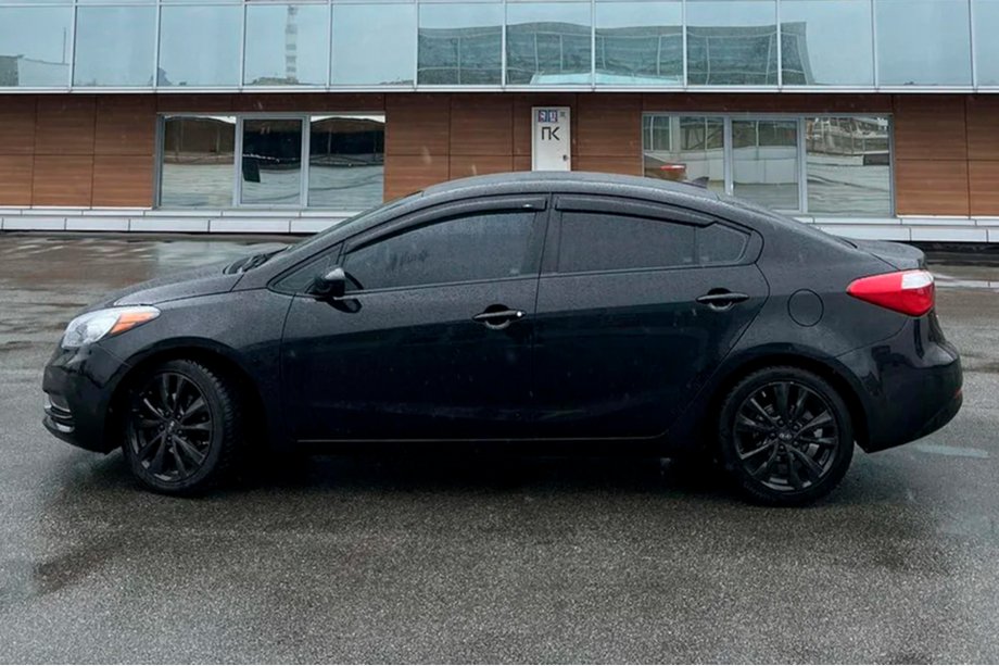 Kia Cerato 3 2013-2018 рр. Вітровики SD (4 шт, HIC) Фото 1