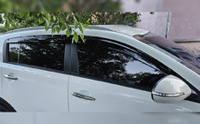 Kia Sportage 2010-2015 рр. Вітровики (4 шт, HIC) фото 4