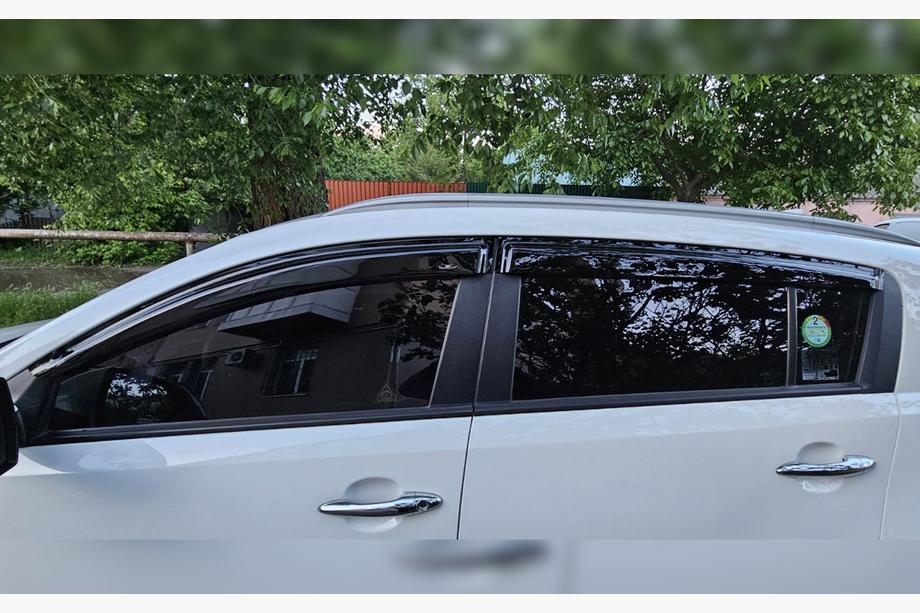 Kia Sportage 2010-2015 рр. Вітровики (4 шт, HIC) Фото 2