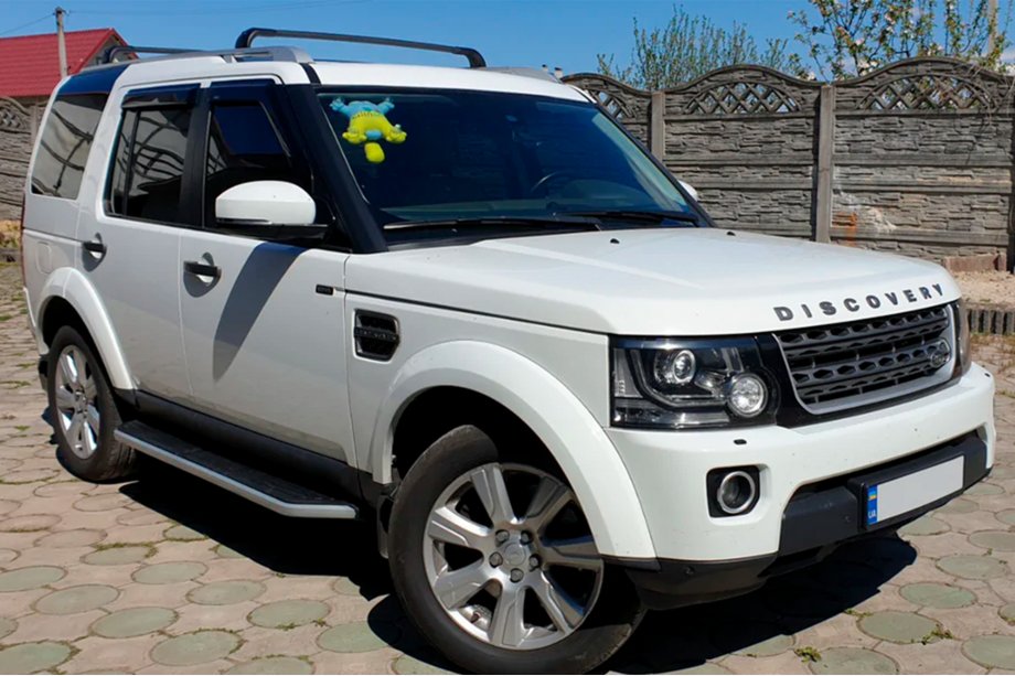 Land Rover Discovery IV 2009-2017 рр. Вітровики (4 шт, HIC) Фото 9