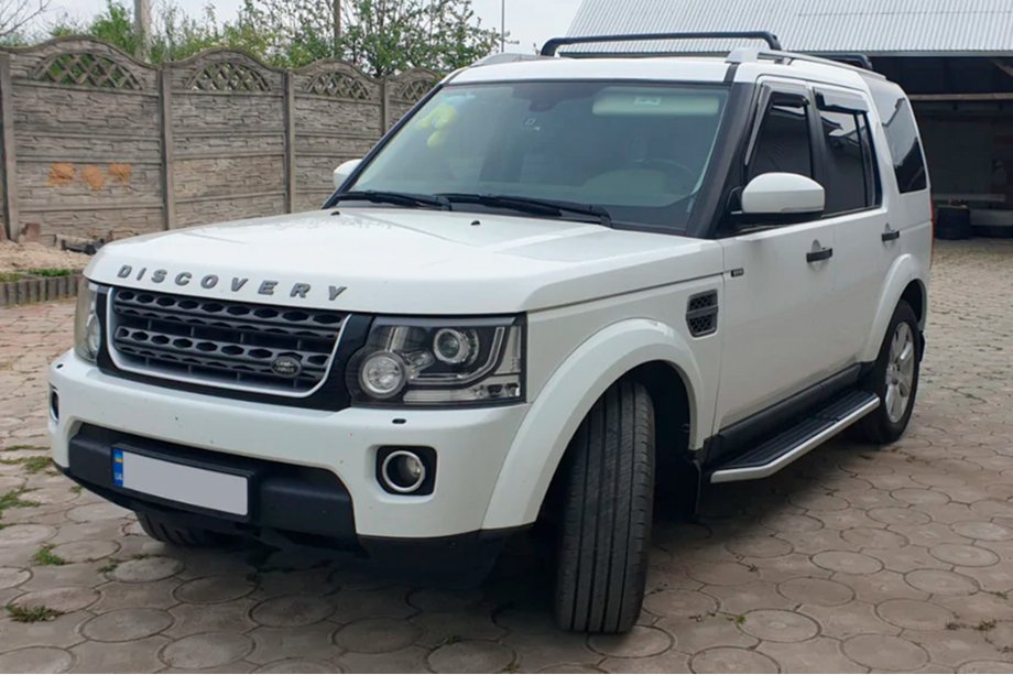 Land Rover Discovery IV 2009-2017 рр. Вітровики (4 шт, HIC) Фото 10