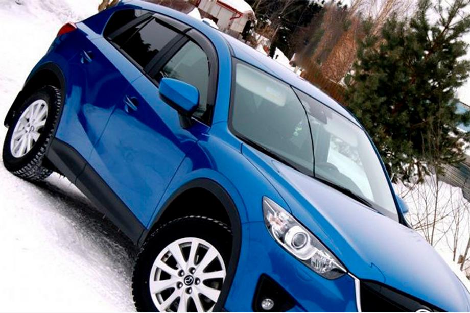 Mazda CX-5 2012-2017 рр. Вітровики (4 шт, HIC) Image