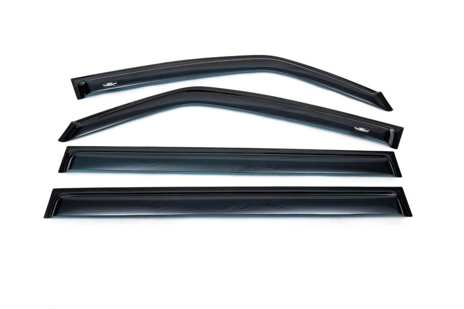 Mitsubishi Pajero Wagon III 1999-2006 рр. Вітровики (4 шт, HIC) Image