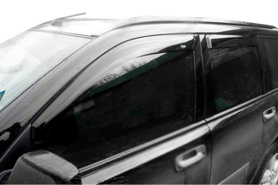 Nissan X-trail T30 2002-2007 рр. Вітровики (4 шт, HIC) Фото 5