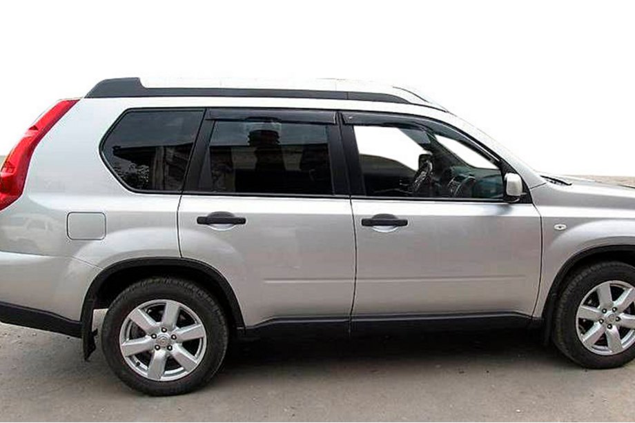 Nissan X-trail T31 2007-2014 рр. Вітровики (4 шт, HIC) Фото 6