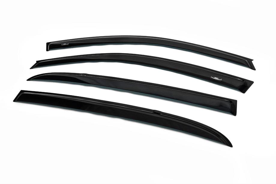 Renault Megane II 2004-2009 рр. Вітровики SD (4 шт, HIC) Фото 4