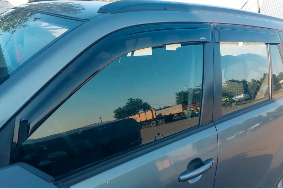 Suzuki Grand Vitara 2005-2017 рр. Вітровики (4 шт, HIC) Фото 9