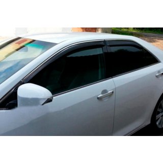 Вітровики з хром молдингом SD (4 шт, HIC) Toyota Avensis 2009-2018 рр.