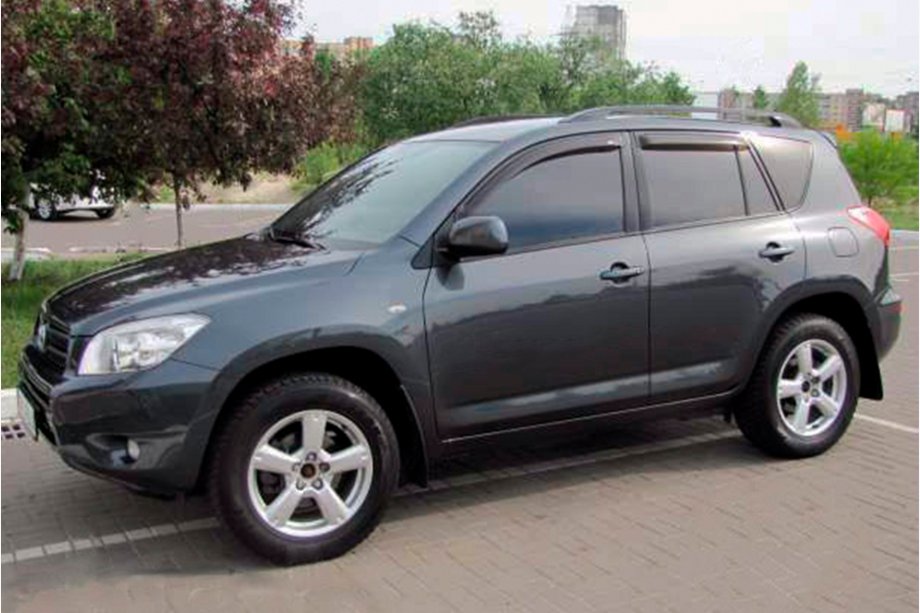 Toyota Rav 4 2001-2005 рр. Вітровики (4 шт, HIC) Фото 1