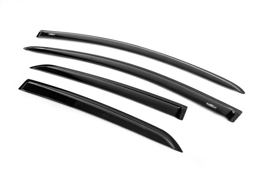 Toyota Yaris 2006-2011 рр. Вітровики HB (4 шт, HIC) Фото 10