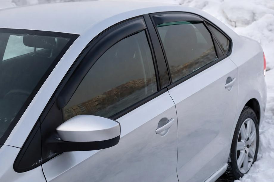 Volkswagen Polo 2010-2017 рр. Вітровики SD (4 шт, HIC) Фото 3