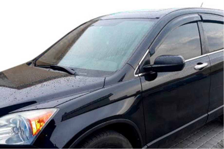 Honda CRV 2007-2011 рр. Вітровики (4 шт, HIC) Фото 6