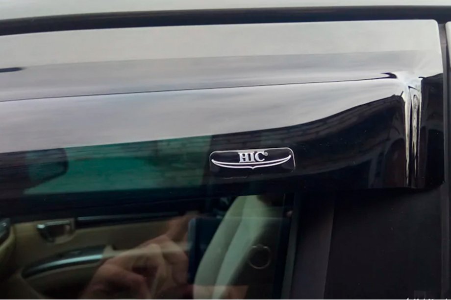 Hyundai Santa Fe 2 2006-2012 рр. Вітровики (4 шт, HIC) Фото 9