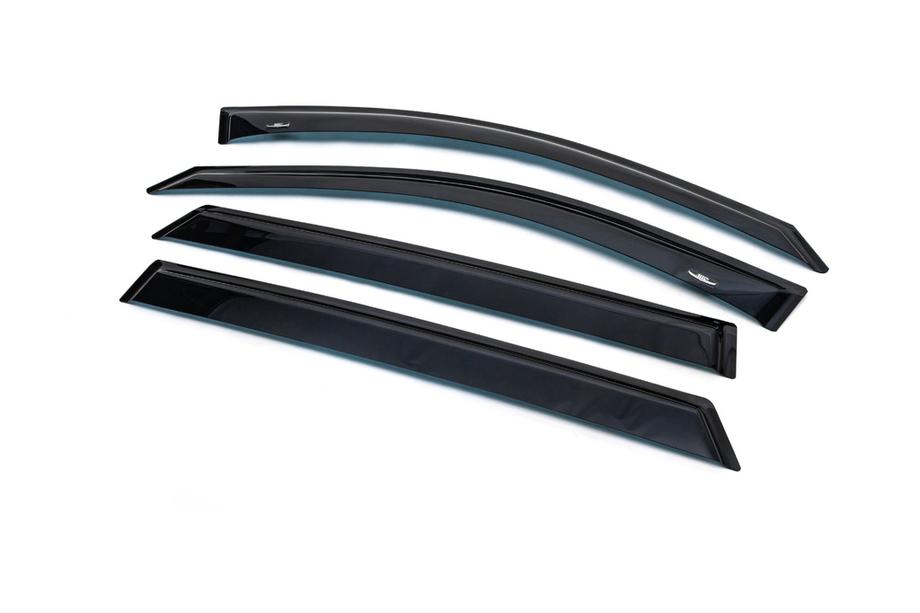 Hyundai Santa Fe 2 2006-2012 рр. Вітровики (4 шт, HIC) Фото 14
