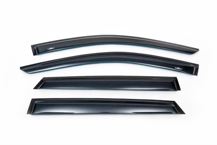 Hyundai Santa Fe 3 2012-2018 рр. Вітровики (4 шт, HIC) Фото 4