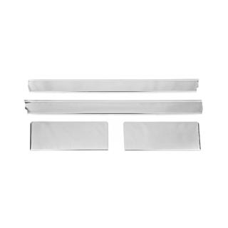 Накладки на внутрішні пороги Carmos (4 шт, нерж) фото 2