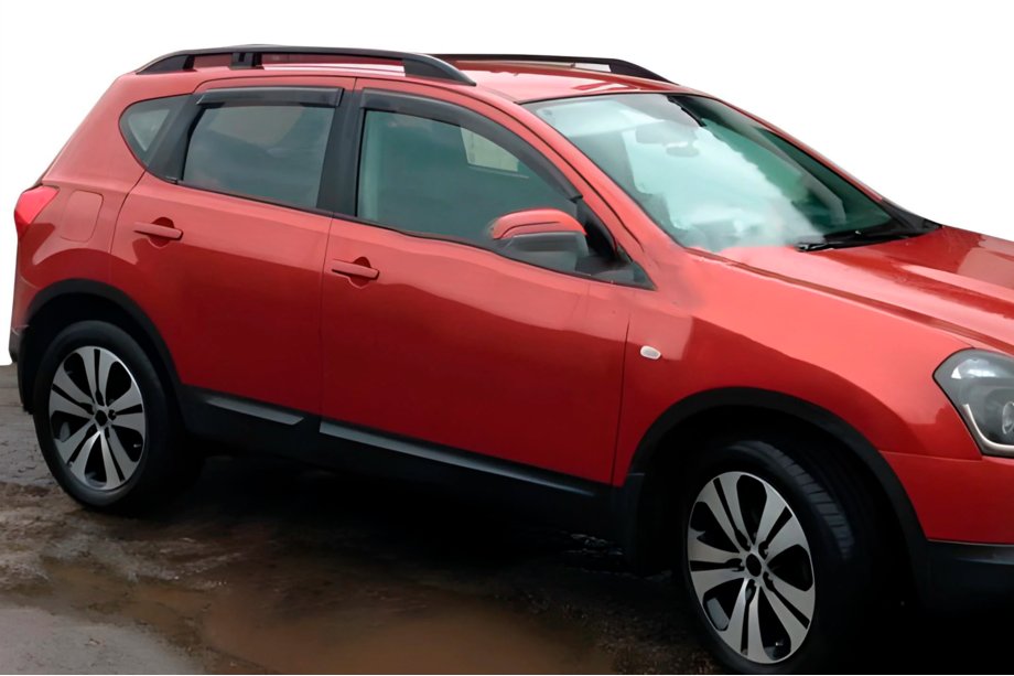 Nissan Qashqai 2007-2010 рр. Вітровики (4 шт, HIC) Фото 12