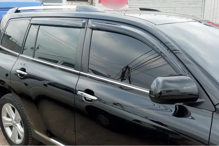 Toyota Highlander 2008-2013 рр. Вітровики (4 шт, HIC)