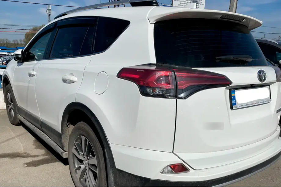Toyota Rav 4 2013-2018 рр. Вітровики (4 шт, HIC) Фото 2