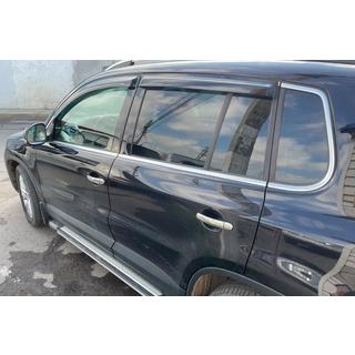 Вітровики (4 шт, HIC) Volkswagen Tiguan 2007-2016 рр. фото 2