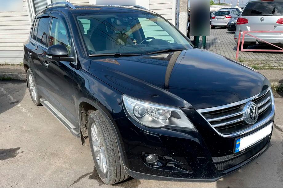 Volkswagen Tiguan 2007-2016 рр. Вітровики (4 шт, HIC) Фото 1