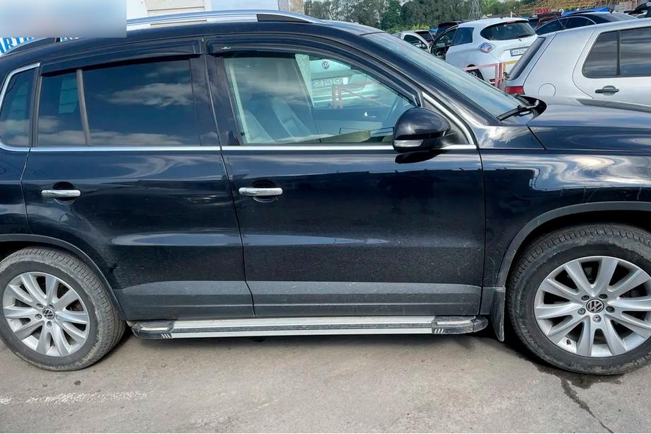 Volkswagen Tiguan 2007-2016 рр. Вітровики (4 шт, HIC) Фото 3