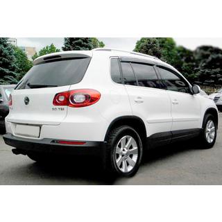 Вітровики з хром молдингом (4 шт, HIC) Volkswagen Tiguan 2007-2016 рр. фото 3