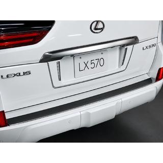 Задня підставка під номер з LED (2007-2023) Lexus LX570/450d 2008-2022 рр. фото 4