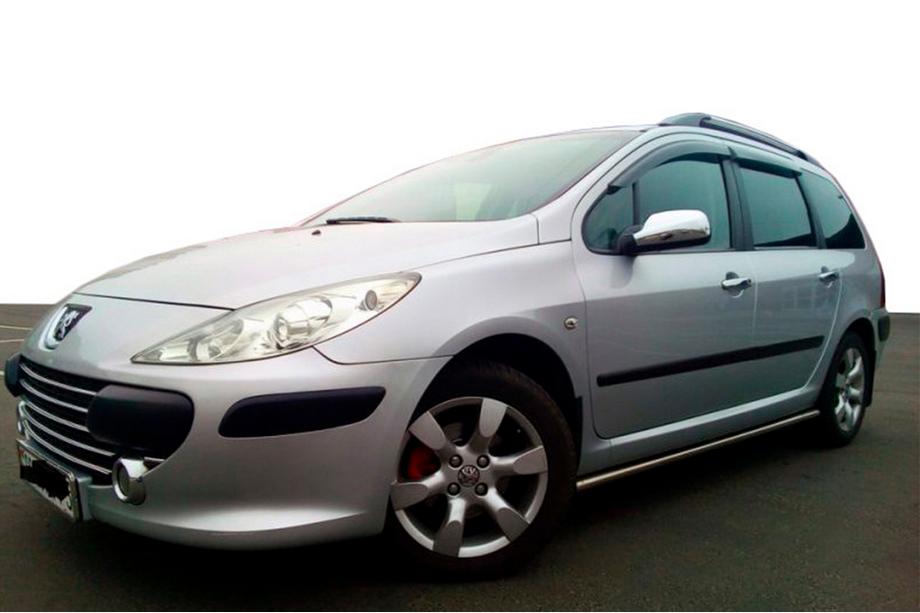 Peugeot 307 2001-2008 рр. Вітровики SW (4 шт, HIC) Фото 1