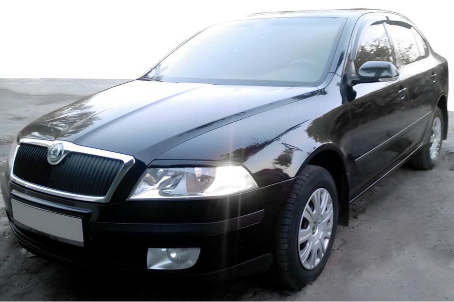 Skoda Octavia II A5 2010-2013 рр. Вітровики LiftBack (4 шт, HIC) Фото 1