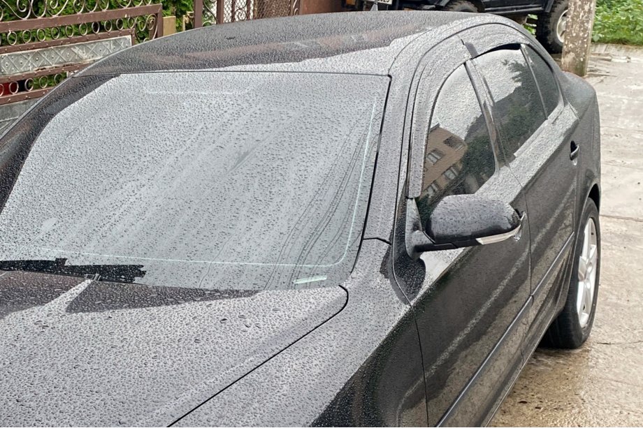 Skoda Octavia II A5 2010-2013 рр. Вітровики LiftBack (4 шт, HIC) Фото 2