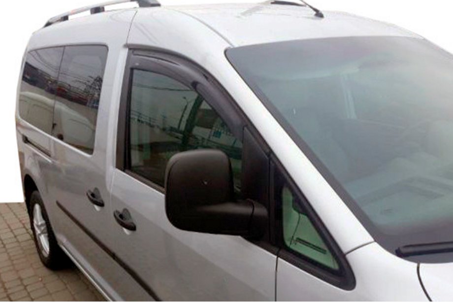 Volkswagen Caddy 2010-2015 рр. Вітровики (2 шт, HIC) Фото 12