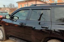 Lexus GX460 2009-2023 рр. Вітровики 8 см (4 шт, HIC) фото 1