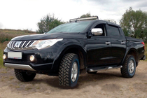 Fiat Fullback 2016- рр. Вітровики (4 шт, HIC) фото 3