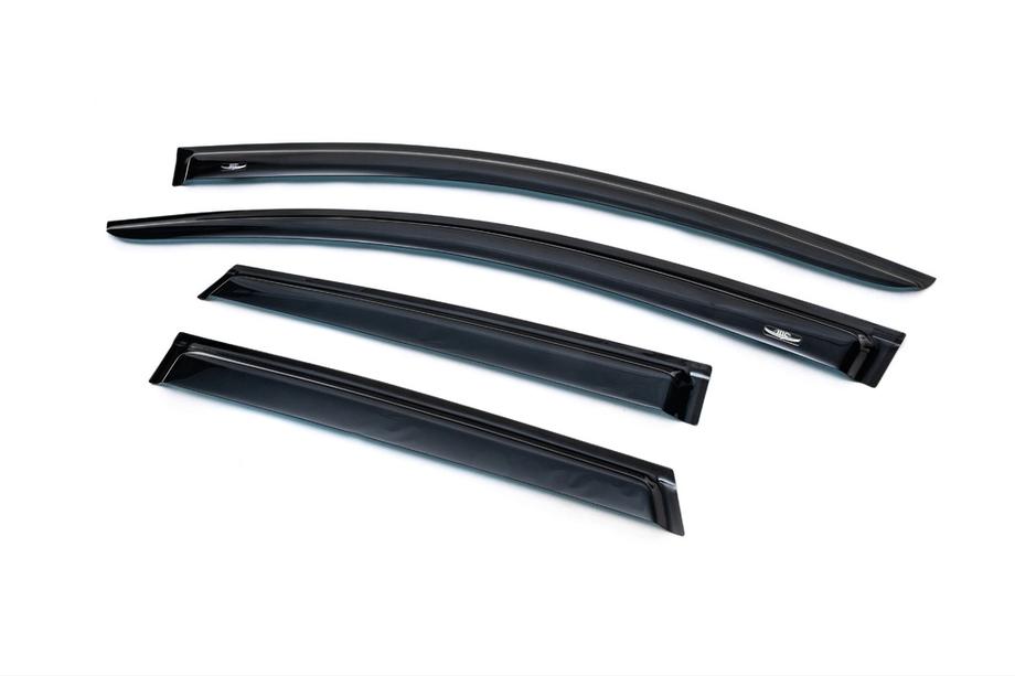 Nissan Note 2004-2012 рр. Вітровики (4 шт, HIC) Фото 3