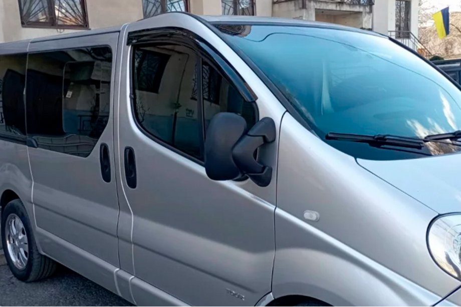 Nissan Primastar 2002-2014 рр. Вітровики (2 шт, HIC) Фото 4