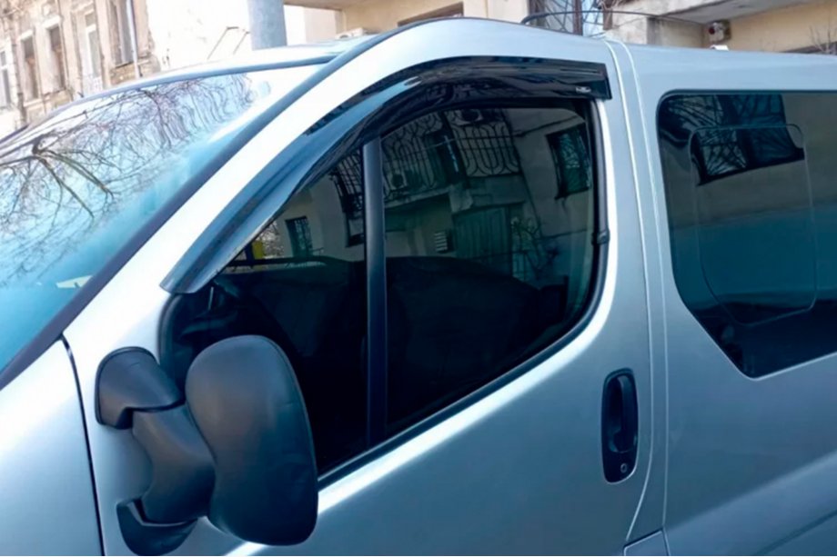 Nissan Primastar 2002-2014 рр. Вітровики (2 шт, HIC) Фото 5