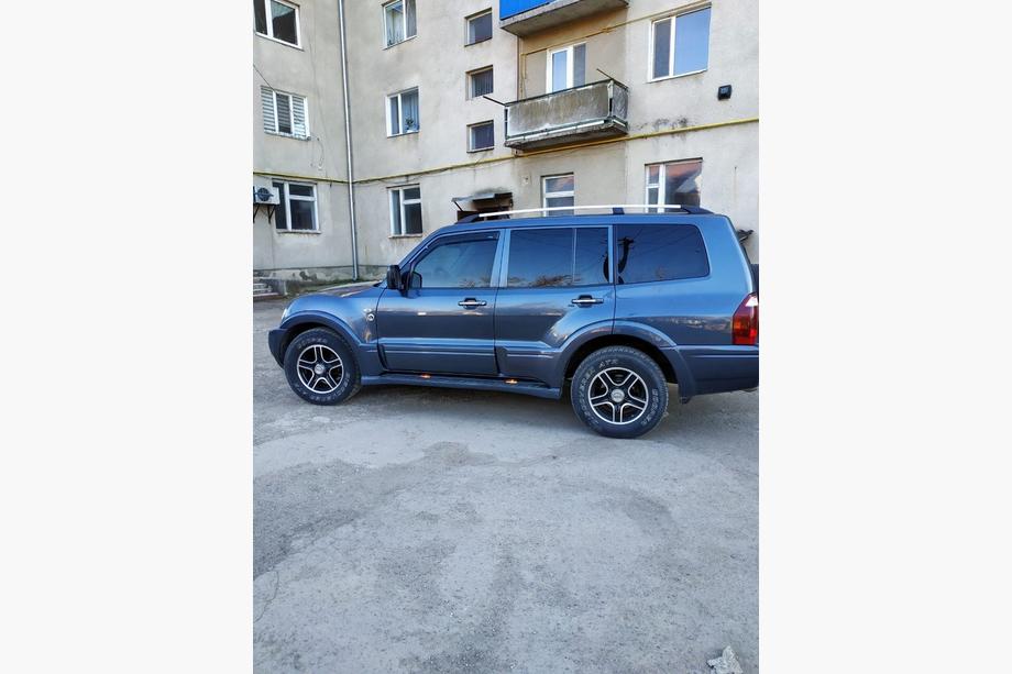 Mitsubishi Pajero Wagon III 1999-2006 рр. Рейлінги Хром турецький дизайн (2 шт) Фото 4