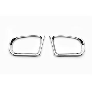 Обідки на дзеркала (2 шт., пласт) Mercedes E-сlass W210 1995-2002 рр. фото 3