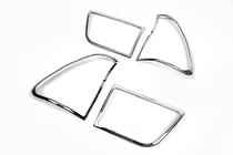 Хром накладки на стопи (пластик) фото 5