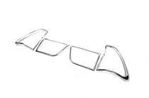 Хром накладки на стопи (пластик) фото 6