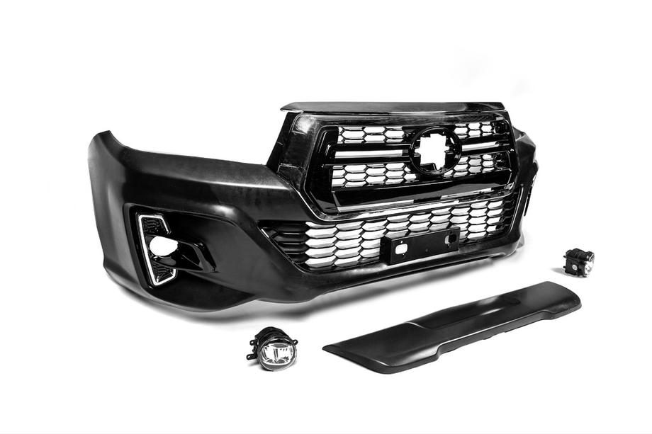 Toyota Hilux 2015- рр. Передній бампер Rocco (для 2015-2020) Image