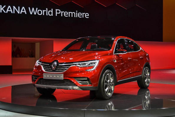 Новий купеподібний кросовер Renault Arkana