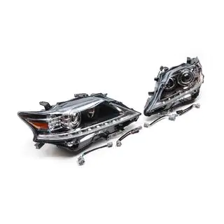 Передня оптика (2 шт, рестайлінг) Lexus RX 2009-2015 рр. фото 3