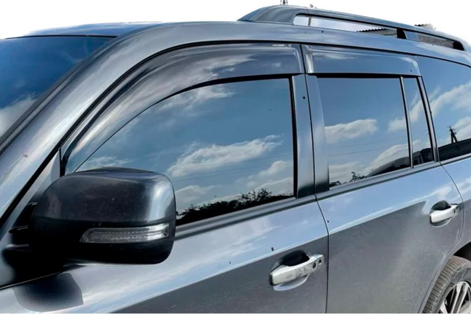 Lexus LX570/450d 2008-2022 рр. Вітровики 11см (4 шт, HIC) Фото 4