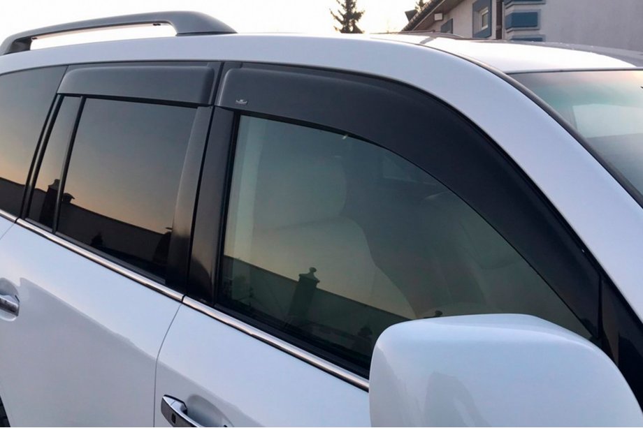 Lexus LX570/450d 2008-2022 рр. Вітровики 11см (4 шт, HIC) Фото 7