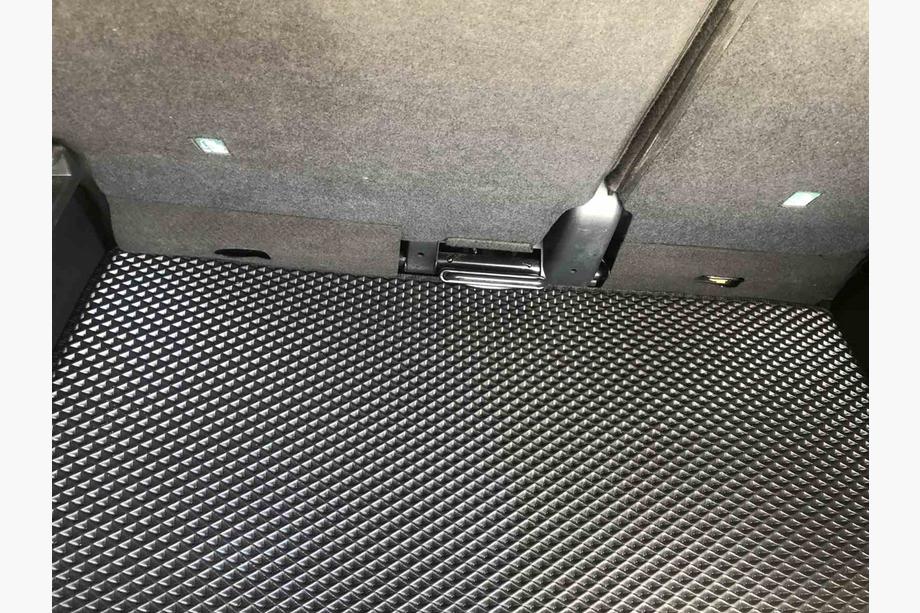 Renault Captur 2013-2019 рр. Килимок багажника нижня полиця EVA (чорний) Фото 3